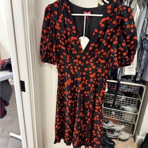 NWT Staud milla mini dress size 6